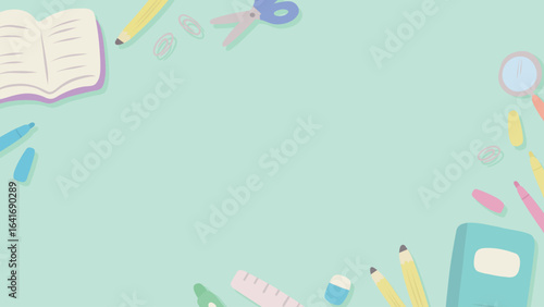 Educational Background Hand Drawn Design