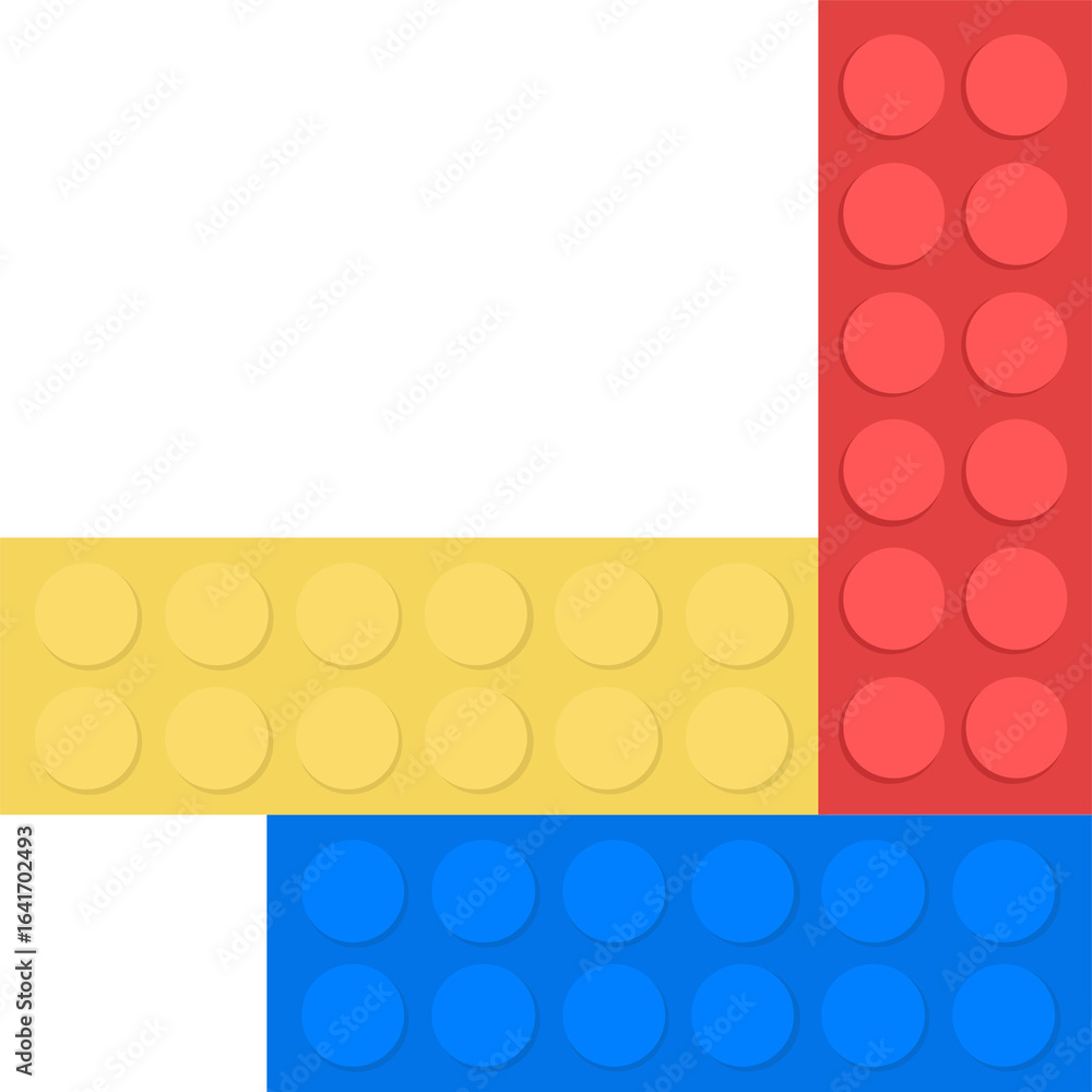 Obraz premium 어린이 블럭