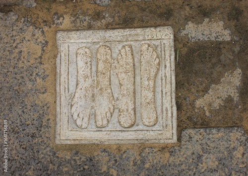 The Roman ruins of Italica. Italica, near Seville, Spain, was an ancient Roman city.  The Roman ruins of Italica feature remarkable mosaics and an impressive amphitheatre.