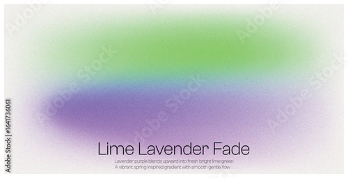 Fresh Green Mist, Soft gradient blending vibrant lime green into gentle lavender tones creating a refreshing abstract background perfect for modern minimal and contemporary design projects
