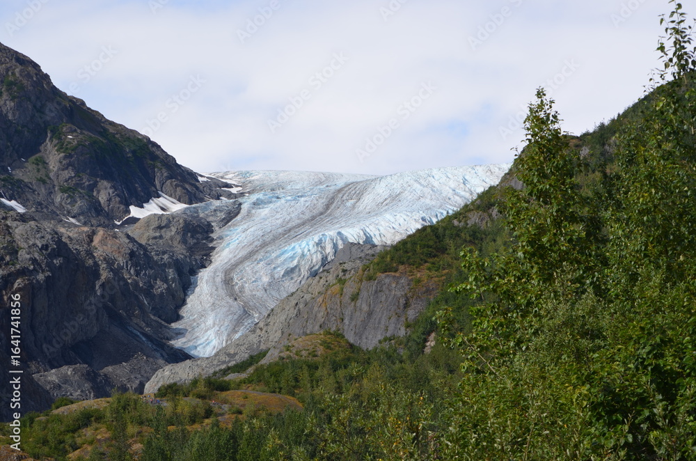 Fototapeta premium Exit Glacier Alaska 2025