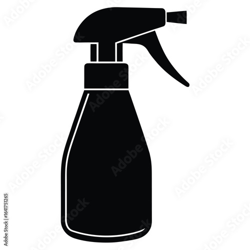 Florist element isolated spray bottle on white background 