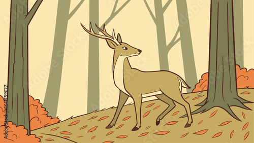 deer in the forest