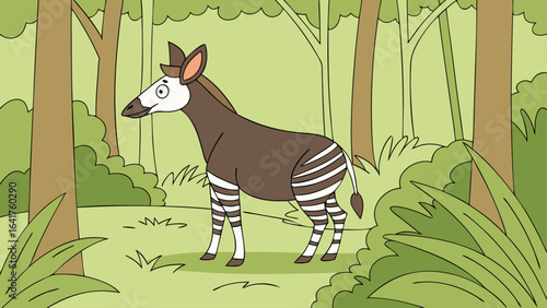 illustration of a zebra