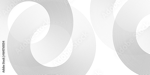 Black mascara circular texture, brush stroke isolated on white background. EPS10