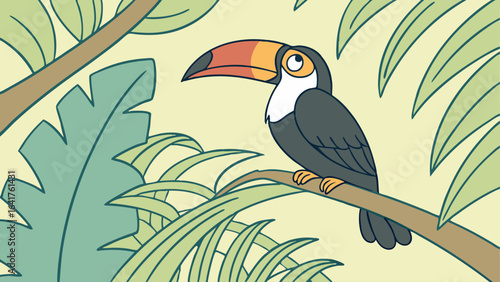 toucan on a branch