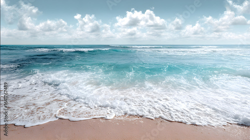 Fototapeta Naklejka Na Ścianę i Meble -  waves on the beach