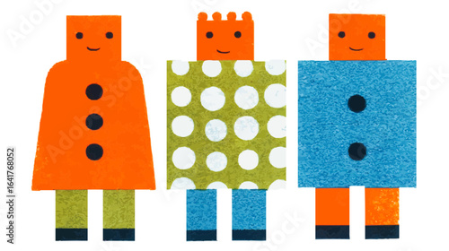 Isolate, vector children's illustration, fabulous characters, for decorating children's web design, creative style Freaks, vector graphics for sites, landing pages, advertising, web design