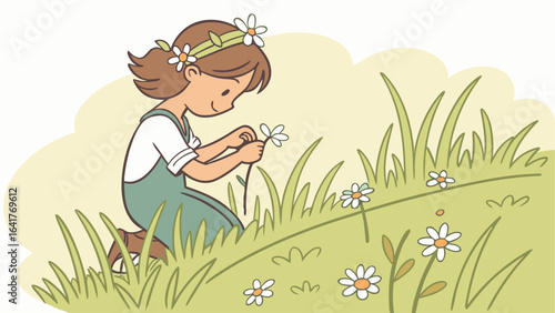 gardener with a watering can