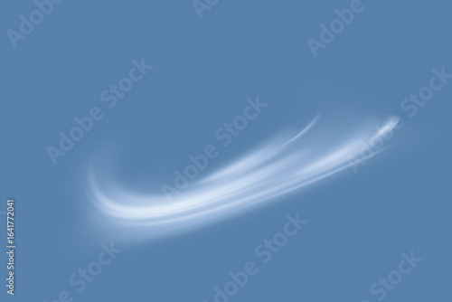 Realistic snow storm or wind swirls isolated on transparent background. Vector illustration of white spiral, wave, curve vortex effect. Symbol of fresh air, blizzard, magic power speed, tornado