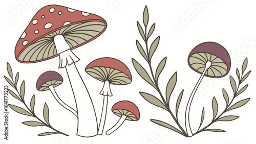 vector illustration of flowers