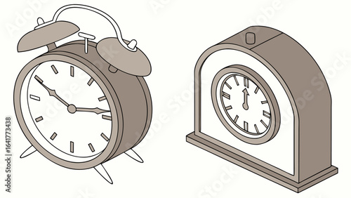 retro alarm clock