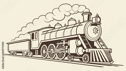 steam train locomotive