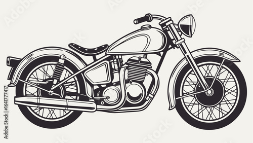 motorcycle vector illustration