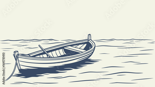 boat on the sea