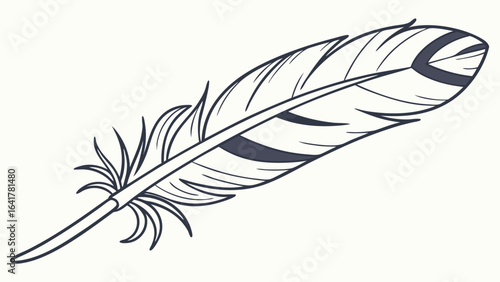 feather and ink