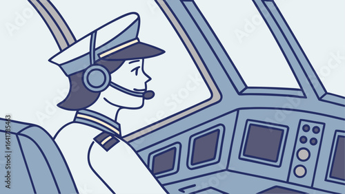illustration of an airplane