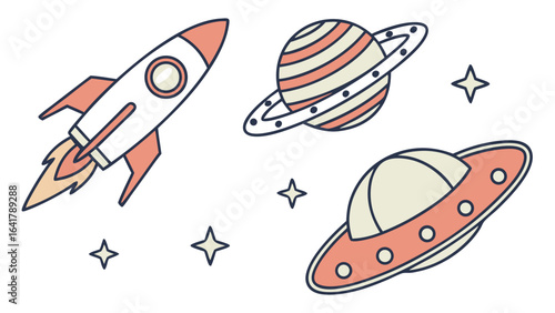 set of rockets