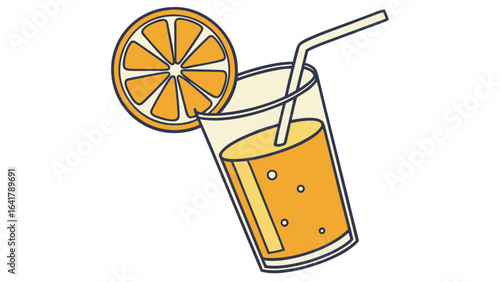 glass of orange juice