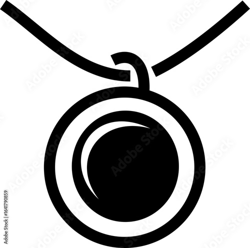 Woman's jewelry icon elegant vector of rings, neckless, bangles, and watches, in minimalist black silhouette style for fashion design accessory branding E-commerce stores luxury boutique logos for web