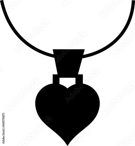 Woman's jewelry icon elegant vector of rings, neckless, bangles, and watches, in minimalist black silhouette style for fashion design accessory branding E-commerce stores luxury boutique logos for web