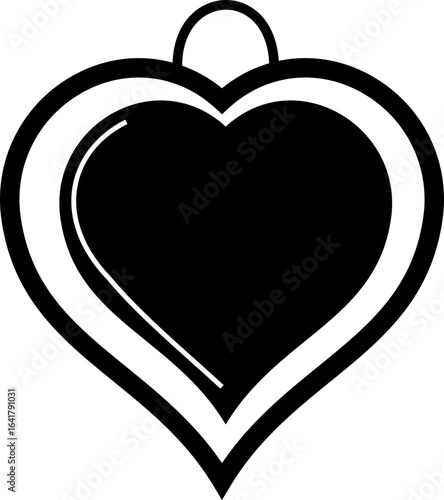 Woman's jewelry icon elegant vector of rings, neckless, bangles, and watches, in minimalist black silhouette style for fashion design accessory branding E-commerce stores luxury boutique logos for web
