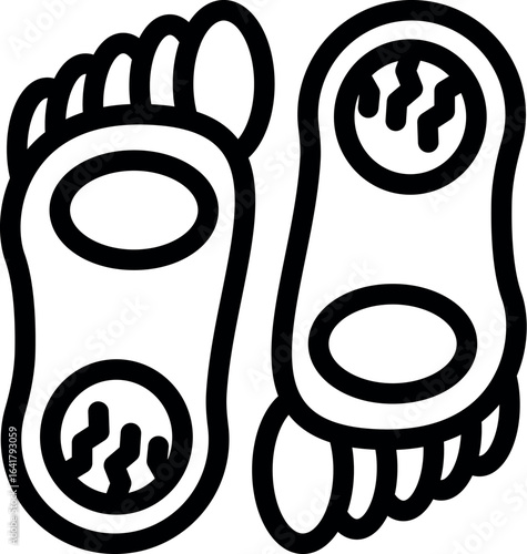 Orthopedic insoles improving posture and relieving foot pain, promoting foot health and comfort