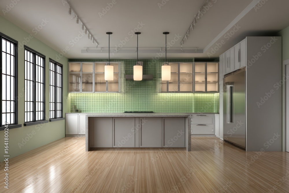 Obraz premium Modern kitchen interior design