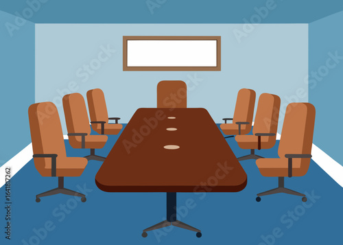 boardroom with italian leather swivel chairs