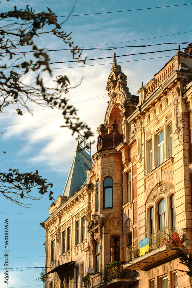 Fototapeta premium Cathedral square in Lviv