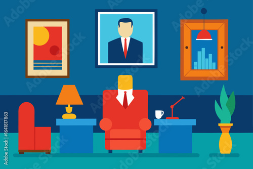 Executive Suite with High End Art Collection