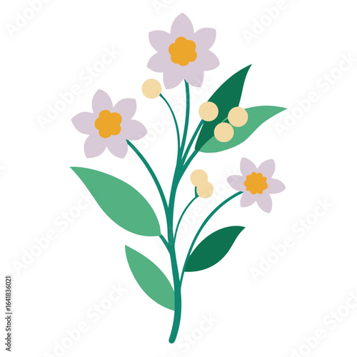 Wallpaper Mural bouquet of flowers Torontodigital.ca