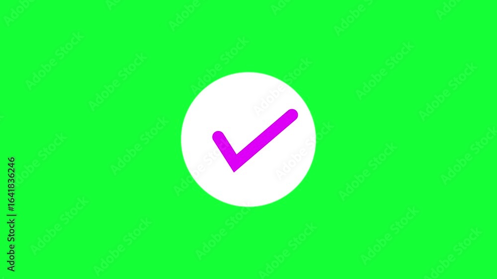 Animated reveal of a white checkmark icon in a green circle. Animated reveal of a white checkmark icon in a green circle.