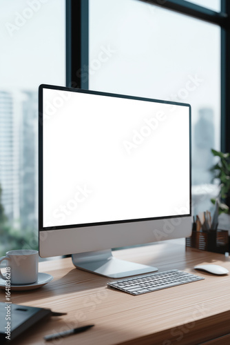 Modern Workspace Mockup
