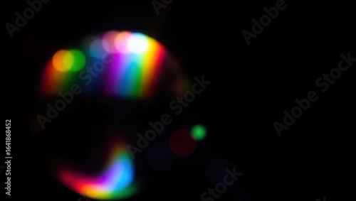 abstract rainbow lights