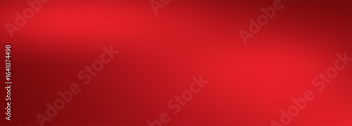 Abstract red gradient background, light and shadow on the backdrop with dimensions, hot tone wall with intense color, horizontal wallpaper.