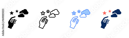 Beyond Frame icon set multiple style collection