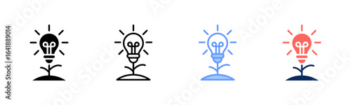 Idea Seeds icon set multiple style collection