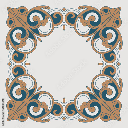 hires and vector at my page frame colorful editable vector hires for gold classic shape Artwork
