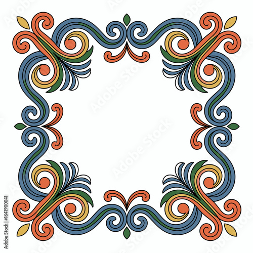 hires and vector at my page frame colorful editable vector hires for gold classic shape Artwork

