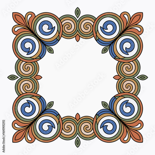 hires and vector at my page frame colorful editable vector hires for gold classic shape Artwork
