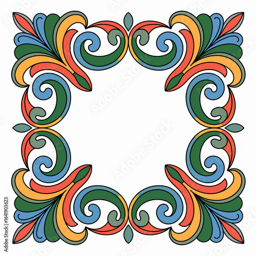 hires and vector at my page frame colorful editable vector hires for gold classic shape Artwork
