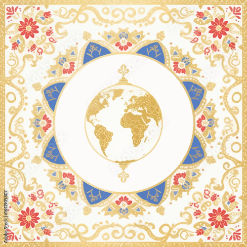 hires and vector at my page frame colorful editable vector hires for gold classic shape Artwork
