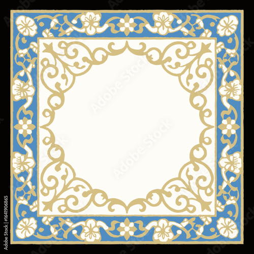 hires and vector at my page frame colorful editable vector hires for gold classic shape Artwork
