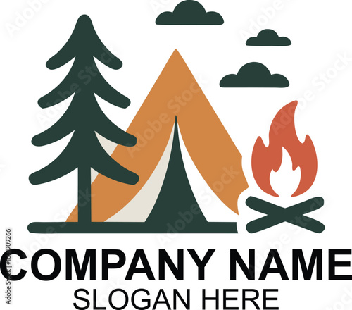 Adventure Camping Nature Forest Outdoor Recreation Tent Fire Sky