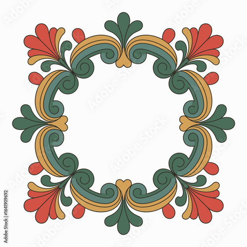 hires and vector at my page frame colorful editable vector hires for gold classic shape Artwork
