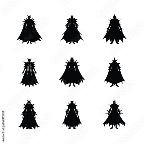 Silhouetted Fantasy Rulers Collection