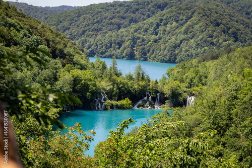 lake in the mountains in summer