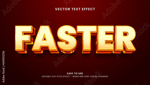 faster editable text effect
