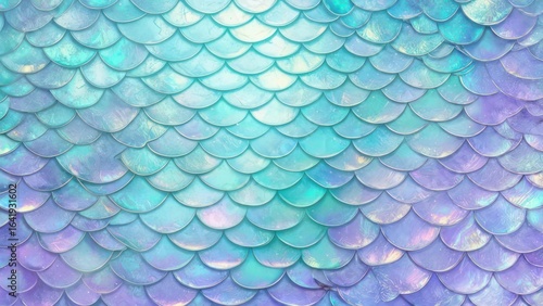 Mermaid scale pattern